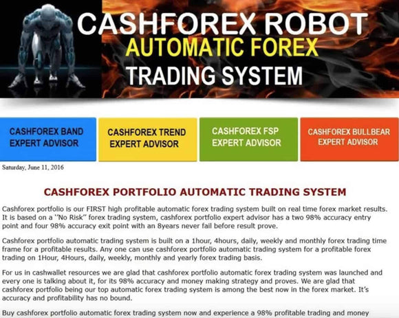 Cash-Forex packages